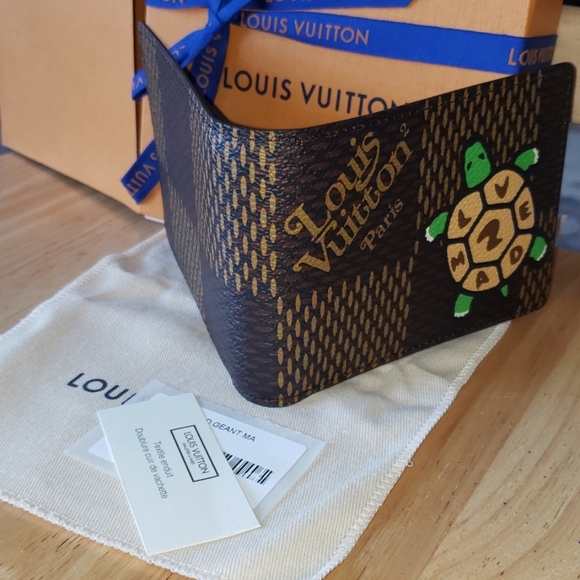 Louis Vuitton Virgil Abloh & Nigo Limited Edition Multiple Wallet LV2 Damier - Picture 11 of 13